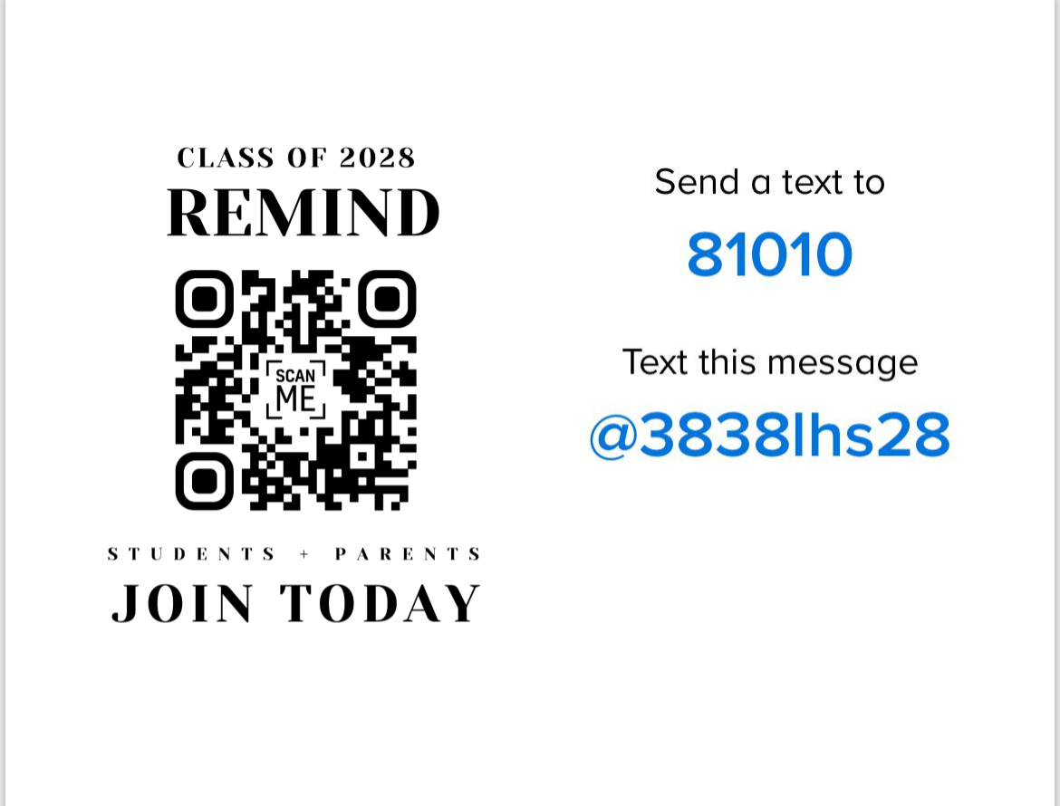 Join the Class of 2028 Remind
